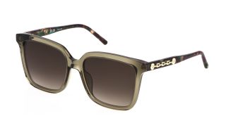 Óculos de sol Escada SESE61 Verde Quadrada