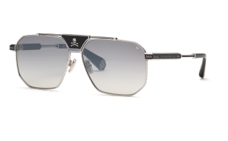 Óculos de sol PHILIPP_PLEIN PLEIN LEGACY SPP152W Prateados Tamanho: 63X13