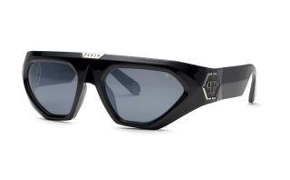 Óculos de sol PHILIPP_PLEIN SPP153 PLEIN REFLECT Preto Ecrã