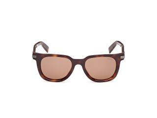 Óculos de sol Ermenegildo Zegna EZ0248 Castanho Quadrada - 2