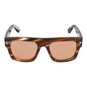Óculos de sol Tom Ford FT0711 FAUSTO Castanho Quadrada - 2
