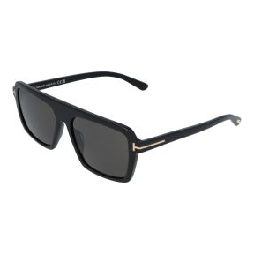 Óculos de sol Tom Ford FT1176 VINCENT Preto Aviador - 1