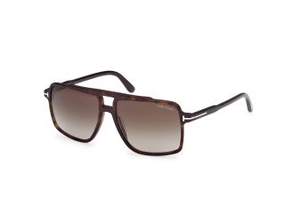 Óculos de sol Tom Ford FT1177 KEMP Castanho Aviador - 1
