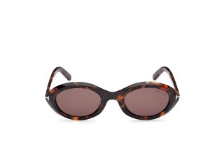 Óculos de sol Tom Ford FT1186 CARMEN Castanho Ovalada - 2