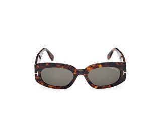 Óculos de sol Tom Ford FT1187 CIELLE Castanho Ovalada - 2