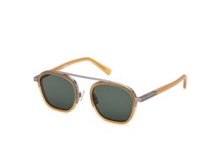 Óculos de sol Ermenegildo Zegna EZ0231 Castanho Quadrada - 1
