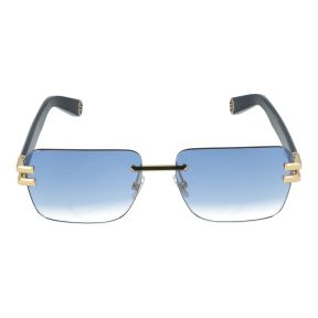 Óculos de sol PHILIPP_PLEIN SPP086M PLEIN PLEASURE Dourados Quadrada - 2