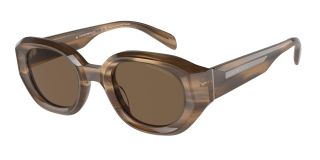 Óculos de sol Emporio Armani 0EA4230U Castanho Quadrada - 1