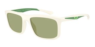 Óculos de sol Emporio Armani 0EA4234U Branco Quadrada - 1