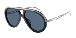 Óculos de sol Emporio Armani 0EA4242U Azul Aviador - 1
