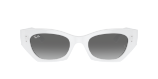 Óculos de sol Ray Ban 0RB4430 ZENA Branco Quadrada - 2