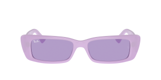 Óculos de sol Ray Ban 0RB4425 TERU Lilás Retangular - 2