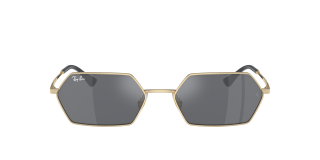 Óculos de sol Ray Ban 0RB3728 YEVI Dourados Retangular - 2