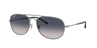 Óculos de sol Ray Ban 0RB3735 BAIN BRIDGE Cinzento Retangular - 1