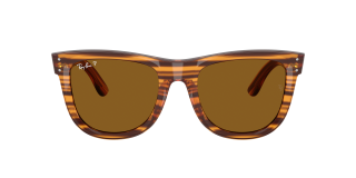 Óculos de sol Ray Ban 0RBR0502S WAYFARER REVERSE Castanho Quadrada - 2