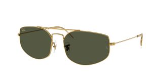 Óculos de sol Ray Ban 0RB3845 EXPLORER 5 Dourados Quadrada - 1