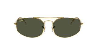 Óculos de sol Ray Ban 0RB3845 EXPLORER 5 Dourados Quadrada - 2