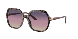 Óculos de sol Vogue 0VO5561S Rosa/Vermelho-Púrpura Quadrada - 2