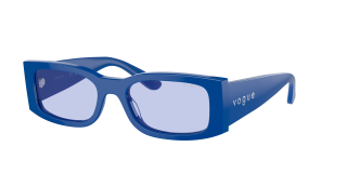 Óculos de sol Vogue 0VO5584S Azul Retangular - 2