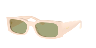 Óculos de sol Vogue 0VO5584S Beige Retangular - 2