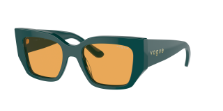 Óculos de sol Vogue 0VO5583S Dourados Quadrada - 2