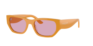 Óculos de sol Vogue 0VO5586S Dourados Retangular - 2