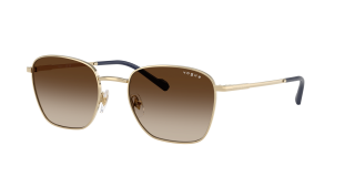 Óculos de sol Vogue 0VO4322S Dourados Retangular - 2