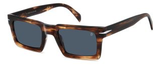 Óculos de sol David Beckham DB 7126/S Castanho Retangular - 1