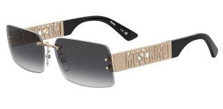 Óculos de sol MOSCHINO MOS169/S Dourados Retangular