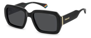 Óculos de sol Polaroid PLD 6223/S/X Preto Retangular - 1