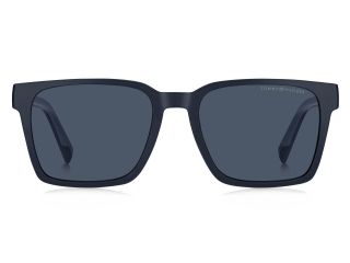 Óculos de sol Tommy Hilfiger TH 2143/S Azul Quadrada - 2