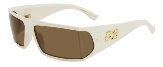 Óculos de sol Dsquared2 D2 0140/S Beige Retangular - 1