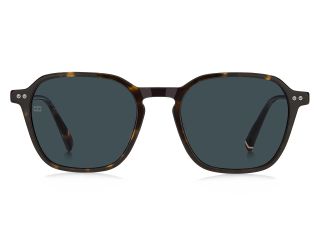 Óculos de sol Tommy Hilfiger TH 2132/S Castanho Retangular - 2