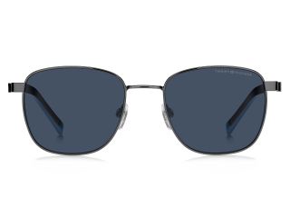 Óculos de sol Tommy Hilfiger TH 2138/S Preto Quadrada - 2