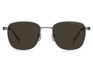 Óculos de sol Tommy Hilfiger TH 2138/S Preto Quadrada - 2