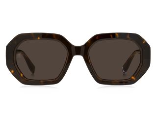 Óculos de sol Tommy Hilfiger TH 2155/S Castanho Retangular - 2