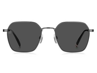 Óculos de sol Tommy Hilfiger TH 2133/S Preto Retangular - 2