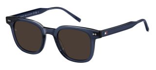 Óculos de sol Tommy Hilfiger TH 2126/S Azul Quadrada - 1
