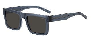 Óculos de sol Hugo HG 1314/S Azul Retangular - 1