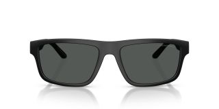 Óculos de sol Emporio Armani 0EA4244U Preto Retangular - 2