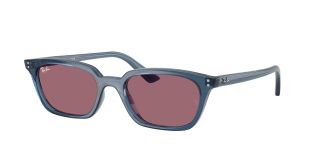 Óculos de sol Ray Ban 0RB4456 ZAYA Azul Retangular - 1