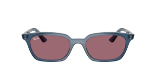Óculos de sol Ray Ban 0RB4456 ZAYA Azul Retangular - 2
