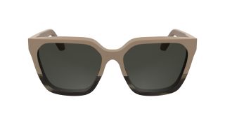 Óculos de sol Calvin Klein CK25500S Rosa/Vermelho-Púrpura Retangular - 2
