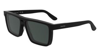 Óculos de sol Calvin Klein CK25501S Preto Retangular - 1