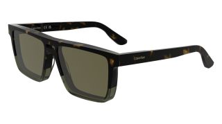Óculos de sol Calvin Klein CK25501S Castanho Retangular - 1