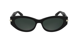 Óculos de sol Calvin Klein CK25502S Preto Borboleta - 2