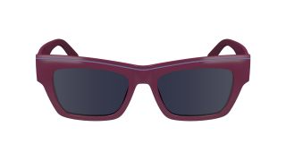 Óculos de sol Calvin Klein CKJ24602S Rosa/Vermelho-Púrpura Retangular - 2