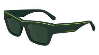 Óculos de sol Calvin Klein CKJ24602S Verde Retangular - 1
