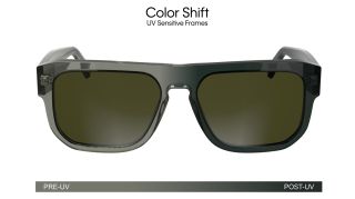 Óculos de sol Calvin Klein CKJ24607S Cinzento Retangular - 2