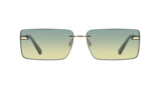 Óculos de sol Calvin Klein Jeans CKJ25206S Beige Retangular - 2